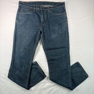 Levi's 511 Slim Fit Jeans Mens 33x32 Blue Denim Casual Classic